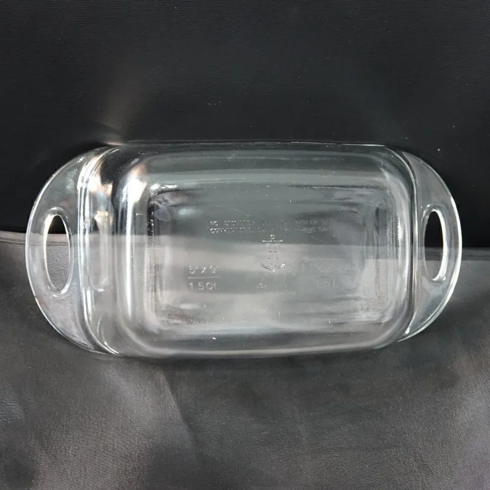 Anchor Hocking 1.5 QT Baking Dish Clear Glass